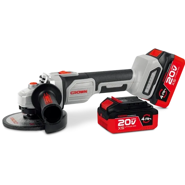 صاروخ شحن 20 فولت مع بطاريتين 4 أمبير وشاحن كراون