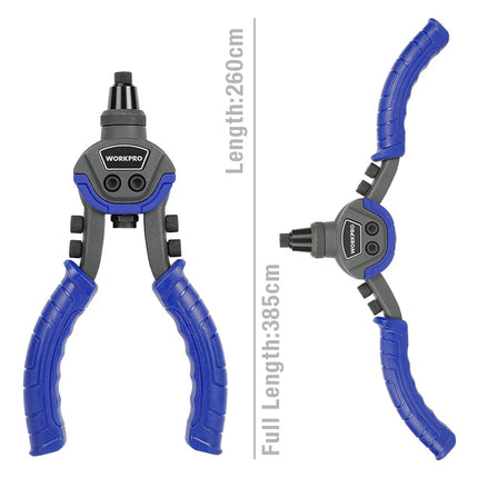 طقم فرد تباشيم يدوي WORKPRO مقاس 10 بوصات | WP225003