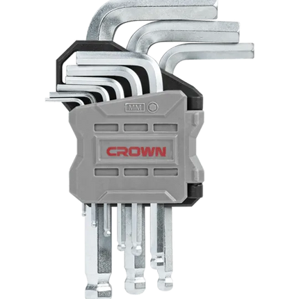 طقم الن كي مسدس 9 قطع كراون | CPHOK-BMAX09