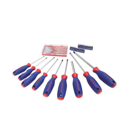 طقم مفكات براغي WORKPRO مكون من 37 قطعة | W000809