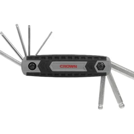 طقم الن كي مسدس طوي 8 قطع كراون | CPHOF-BMAX08