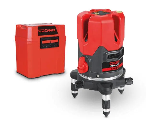 ليفل ليزر لون اخضر 6 خطوط 30 متر كراون | CT44024 BMC