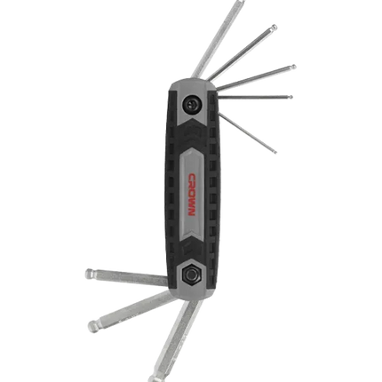 طقم الن كي مسدس طوي 8 قطع كراون | CPHOF-BMAX08