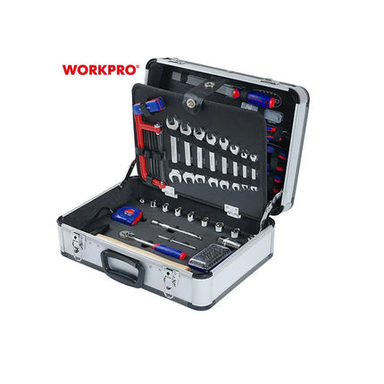 WORKPRO طقم أدوات ١١٩ قطعة بحقيبة ألمنيوم