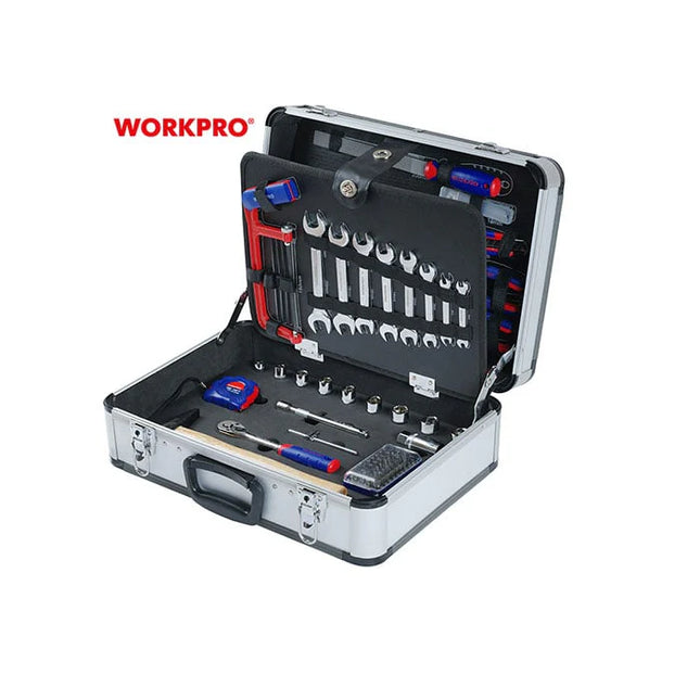 WORKPRO طقم أدوات ١١٩ قطعة بحقيبة ألمنيوم