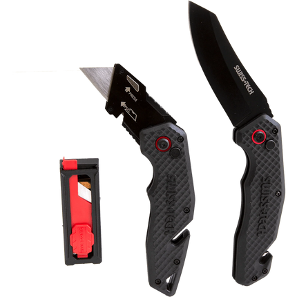 طقم سكاكين قابلة للطي 3.5 بوصة من Swiss+Tech ST001053