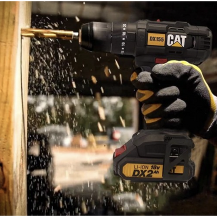 DX155درل شحن 18 فولت مع بطارية 2 امبير  13مم كتربلر