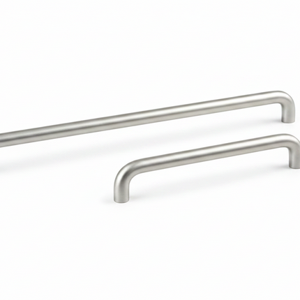 Chrome cabinet handle