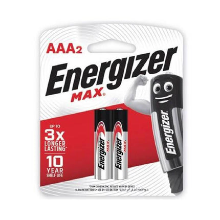 بطاريات إنرجايزر Max AAA — قطعتان — ENERGIZER