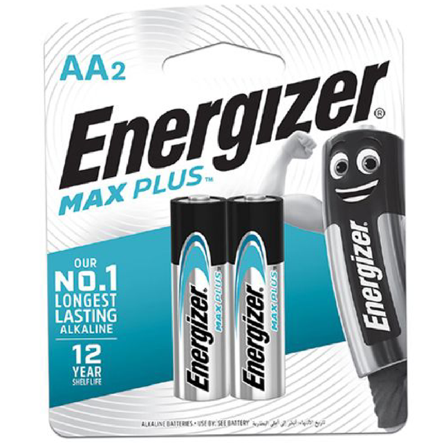 بطاريات إنرجايزر Max Plus AA — قطعتان — ENERGIZER