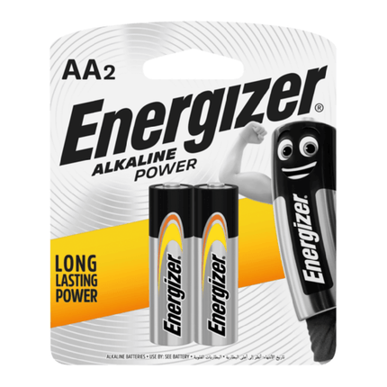 بطاريات إنرجايزر Alkaline Power AA — قطعتان — ENERGIZER