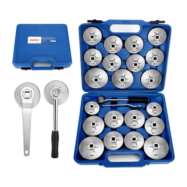 طقم مفاتيح فلتر الزيت من وورك برو (WP204006)