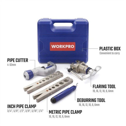 طقم تفلير WORKPRO من 5 قطع (SAE و METRIC)