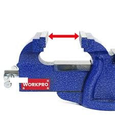 ملزمة تثبيت 5 انش قاعدة 360 درجة من وورك برو (WP233006)