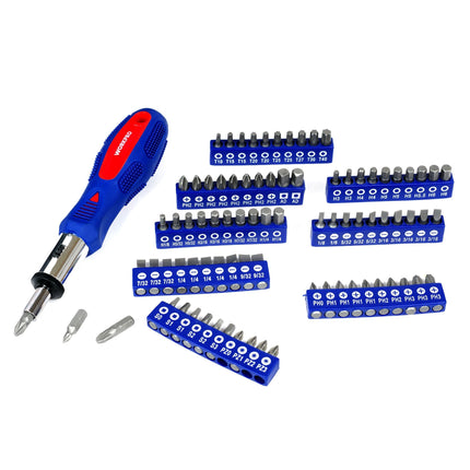 WORKPRO طقم مفكات ١٣٠ قطعة بحقيبة حمل