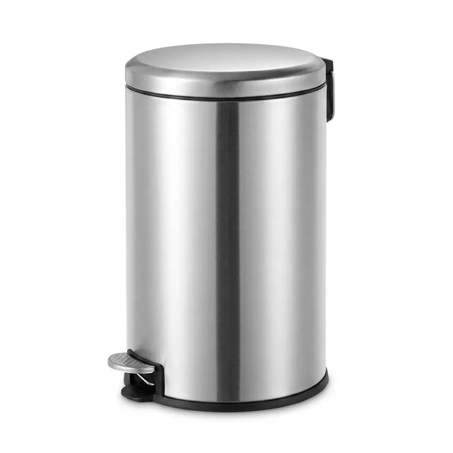 Stainless steel pedal trash can, various sizes