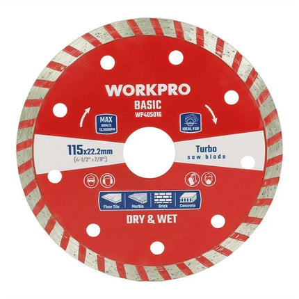 شفرة المنشار الماسية - أسنان توربو | 180x22.2x7mm