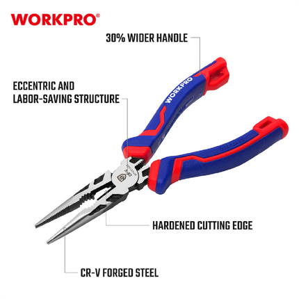 زرادية صناعية بوز طويل 6 انش 160 ملم من وورك برو (WP231020)