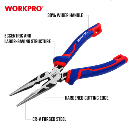 زرادية صناعية بوز طويل 8 انش 200 ملم من وورك برو ( WP231021 )